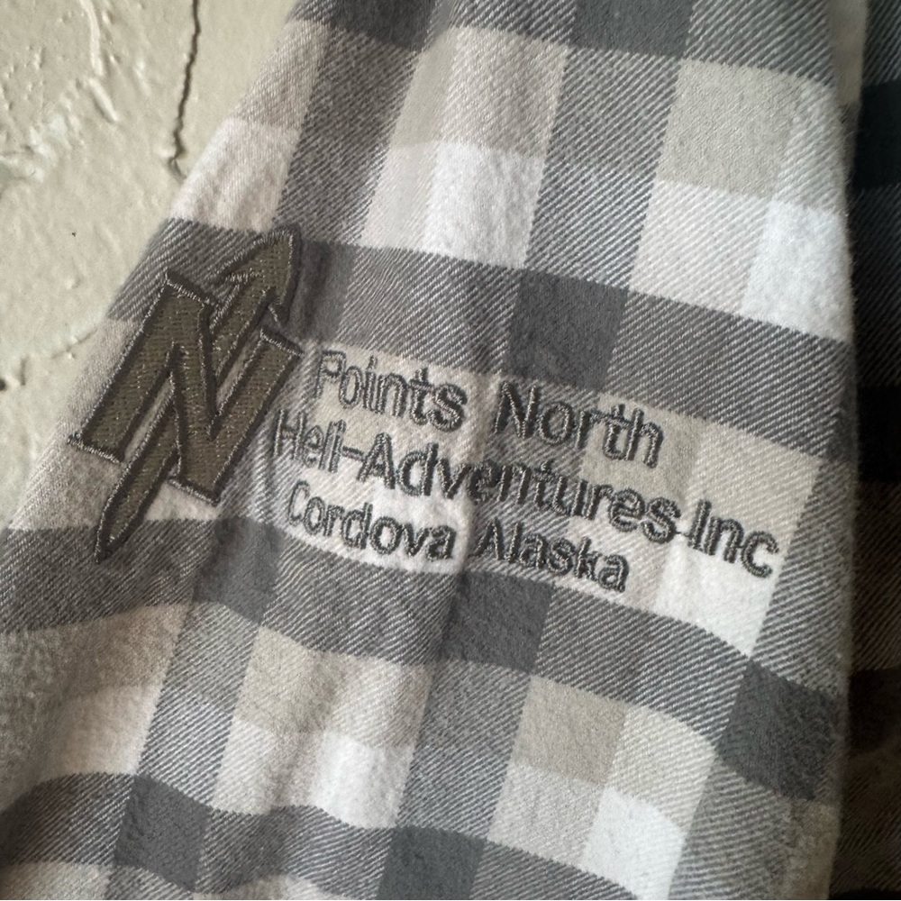 Helly Hansen Gray Casual Button Down Shirt Size M… - image 3